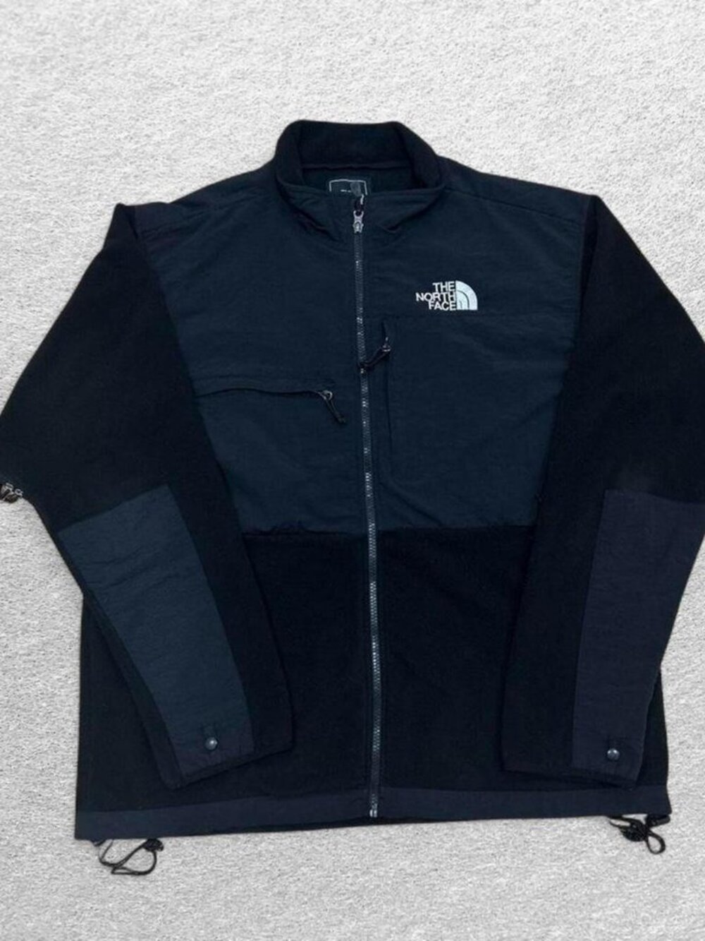 Vtg The North Face Denali Fleece Jacket Polartec Gorpcore Black Men’s Large Y2K